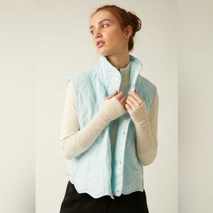 Free people Quinn quilted vest